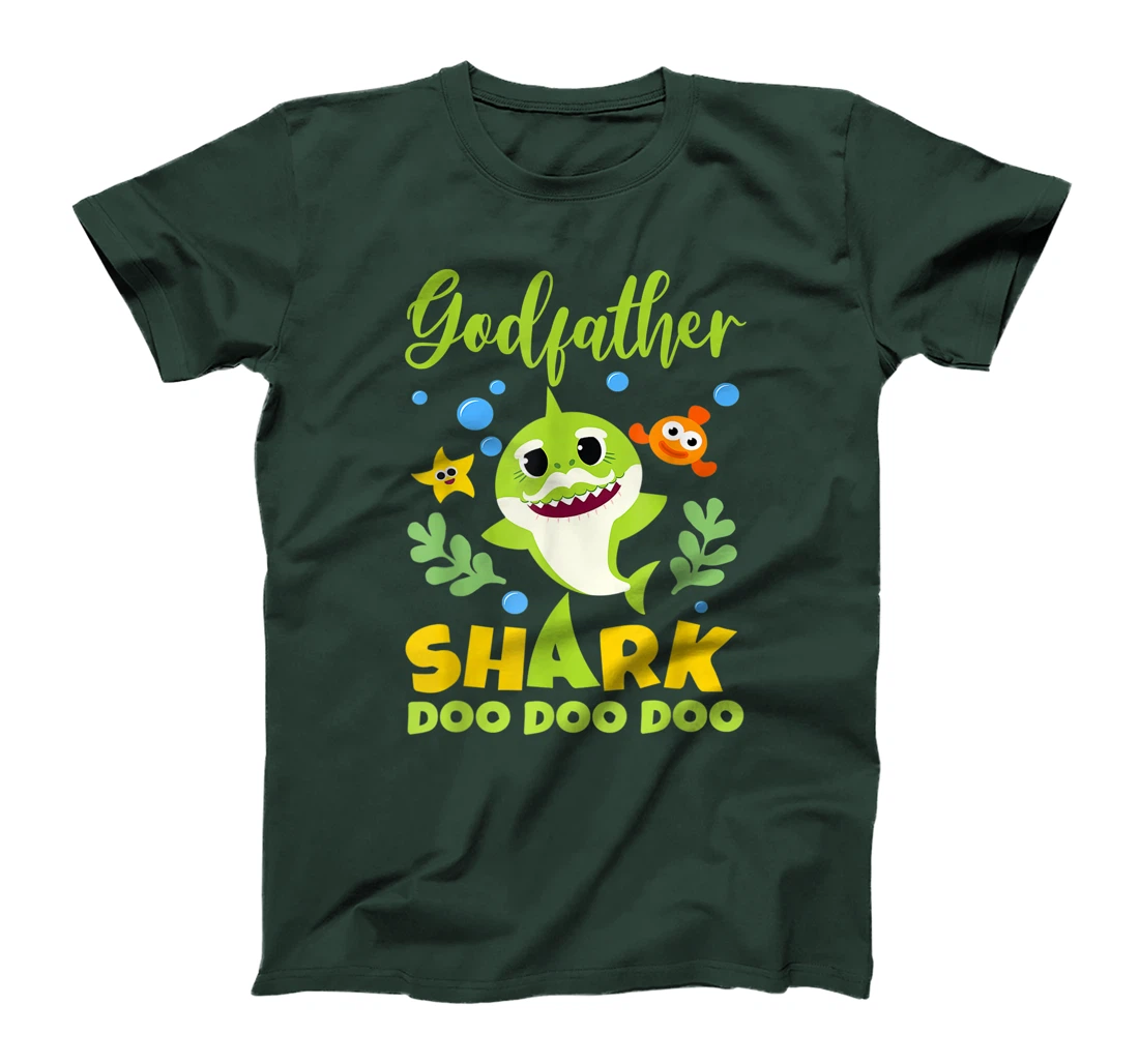 Godfather Shark T-Shirt Doo Doo Funny Baby Mommy Kids T-Shirt