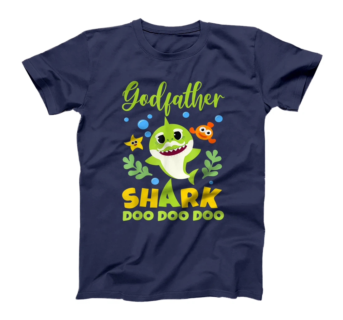 Godfather Shark T-Shirt Doo Doo Funny Baby Mommy Kids T-Shirt