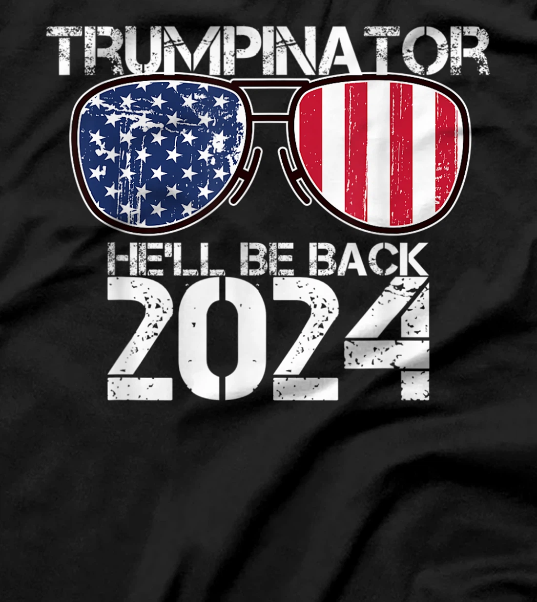 Trumpinator He'll be back 2024 T-Shirt