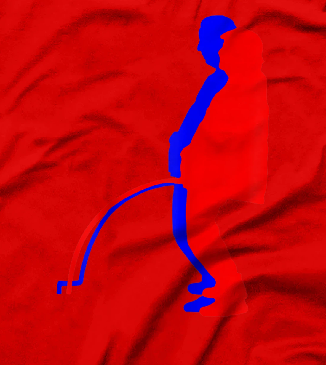 Biden vs Trump Pissing Pee T-Shirt