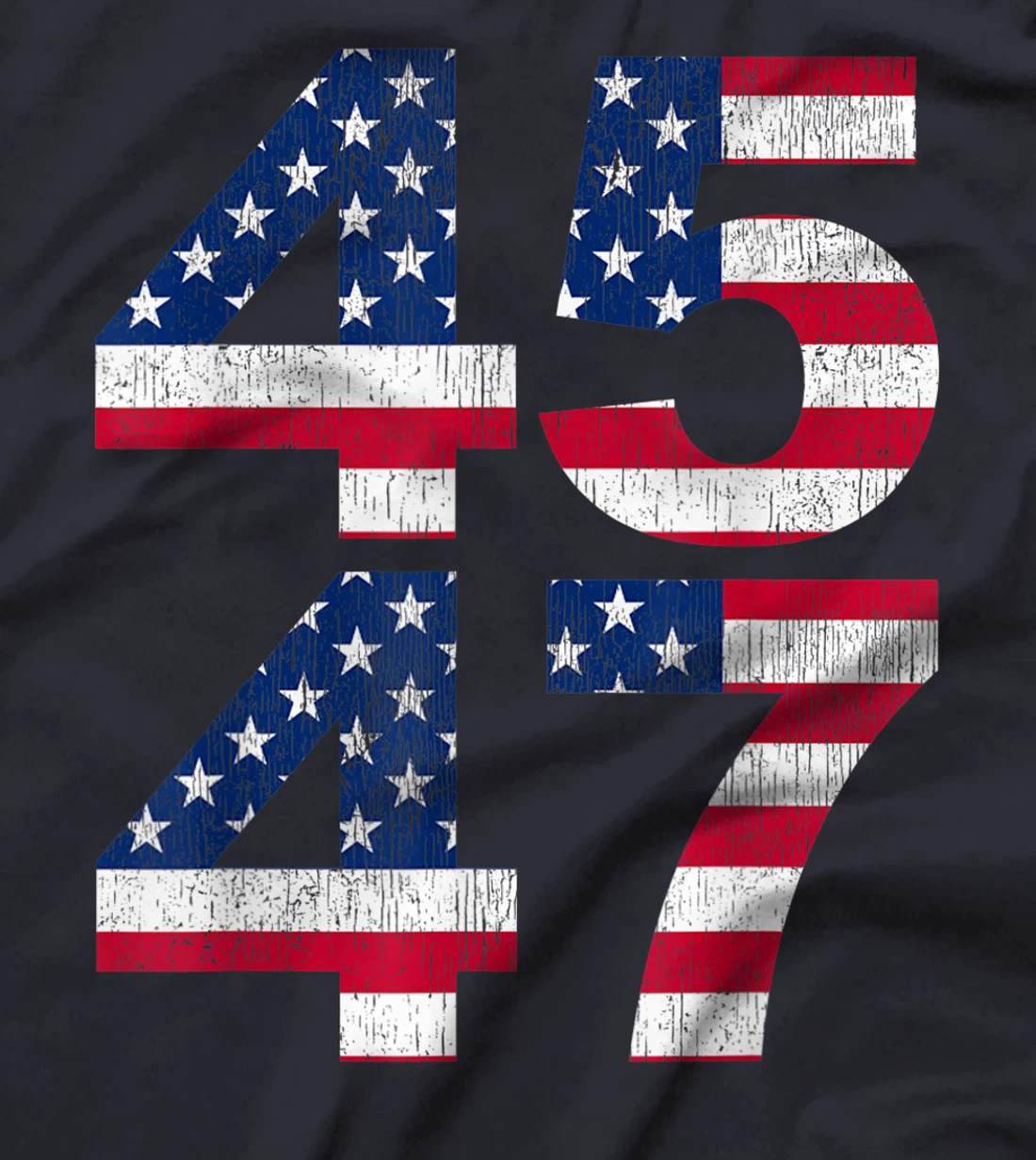 Trump 45 47 2024 president vintage T-Shirt