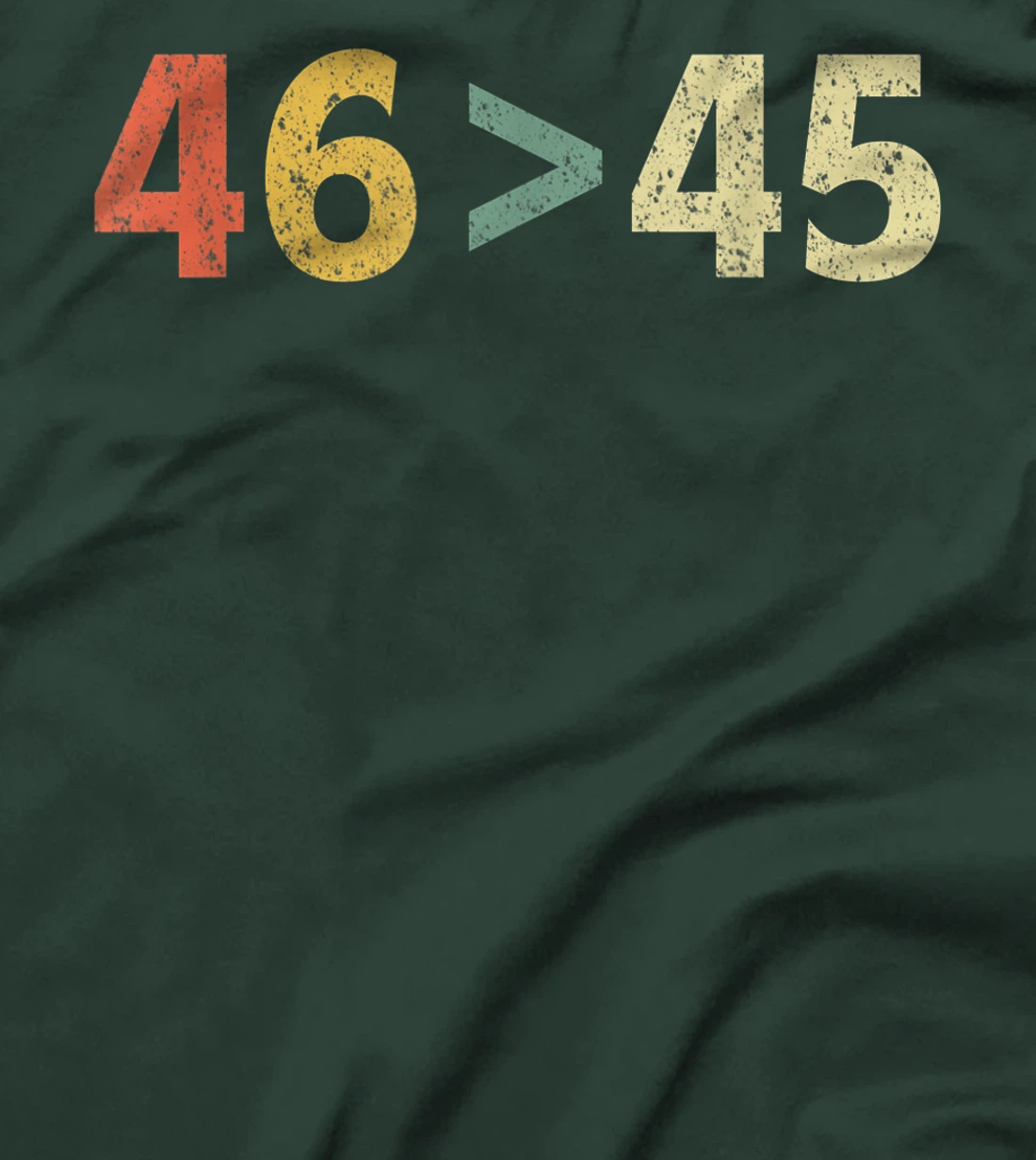 Trump Lost Shirt 46 > 45 Retro Biden Won T-Shirt