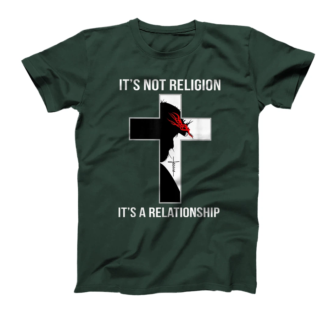 It's Not Religion It's A Relationship Trump Cross T-Shirt