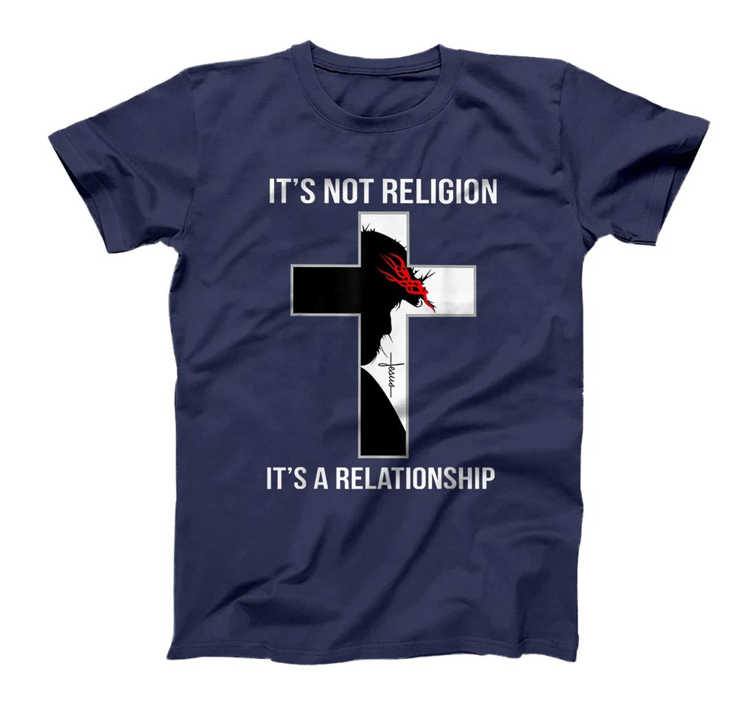 It's Not Religion It's A Relationship Trump Cross T-Shirt