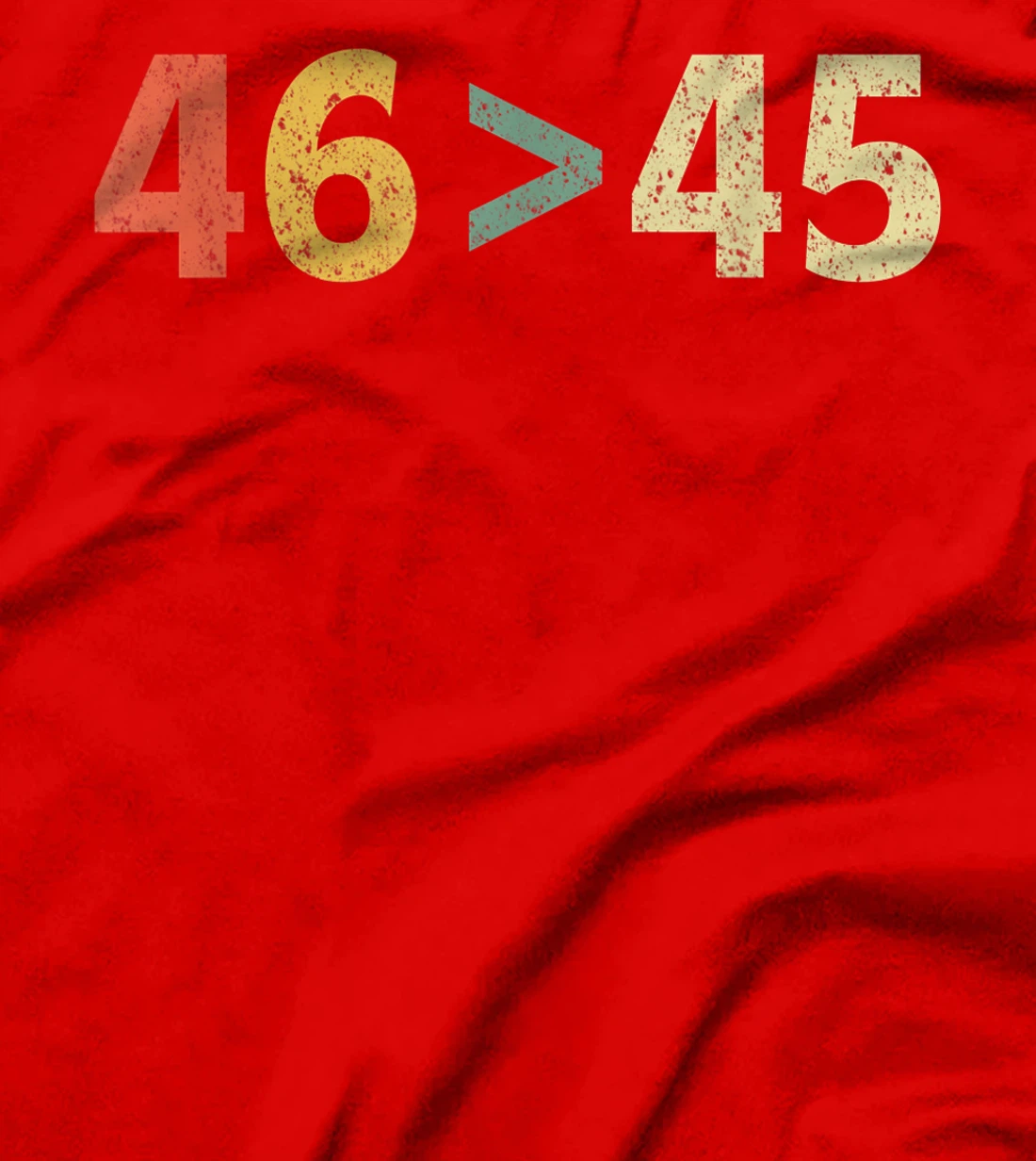 Trump Lost Shirt 46 > 45 Retro Biden Won T-Shirt