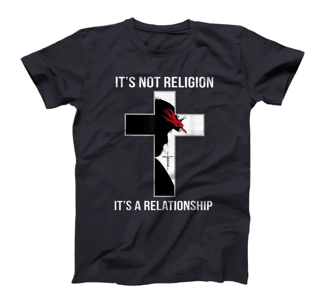 It's Not Religion It's A Relationship Trump Cross T-Shirt