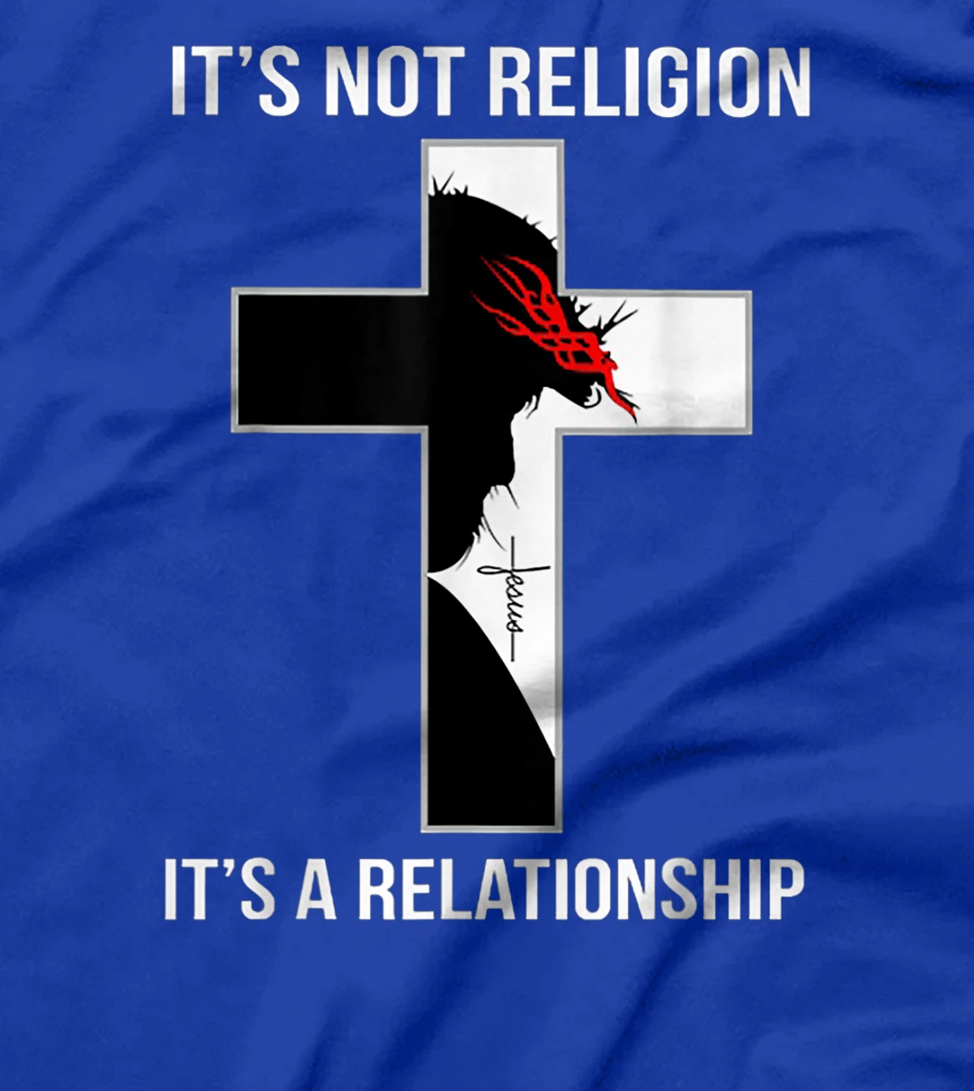 It's Not Religion It's A Relationship Trump Cross T-Shirt