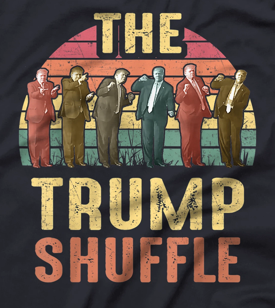 The Trump Shuffle Trump Elaine Dance GIF Trump Dancing Gift T-Shirt