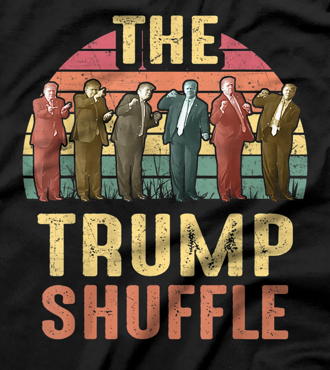 The Trump Shuffle Trump Elaine Dance GIF Trump Dancing Gift T-Shirt