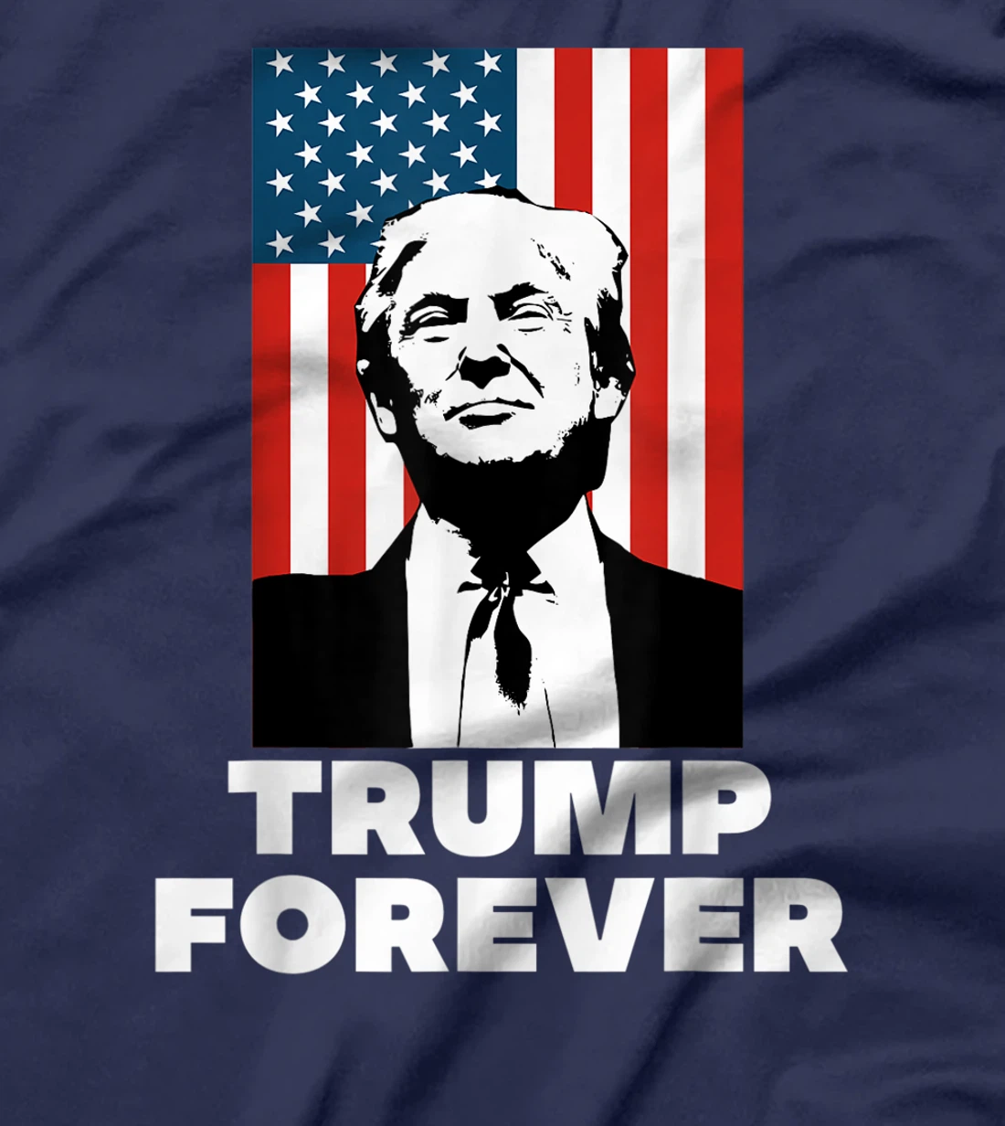 Trump Forever Love President Donald J Wins 45 Supporter Gift T-Shirt