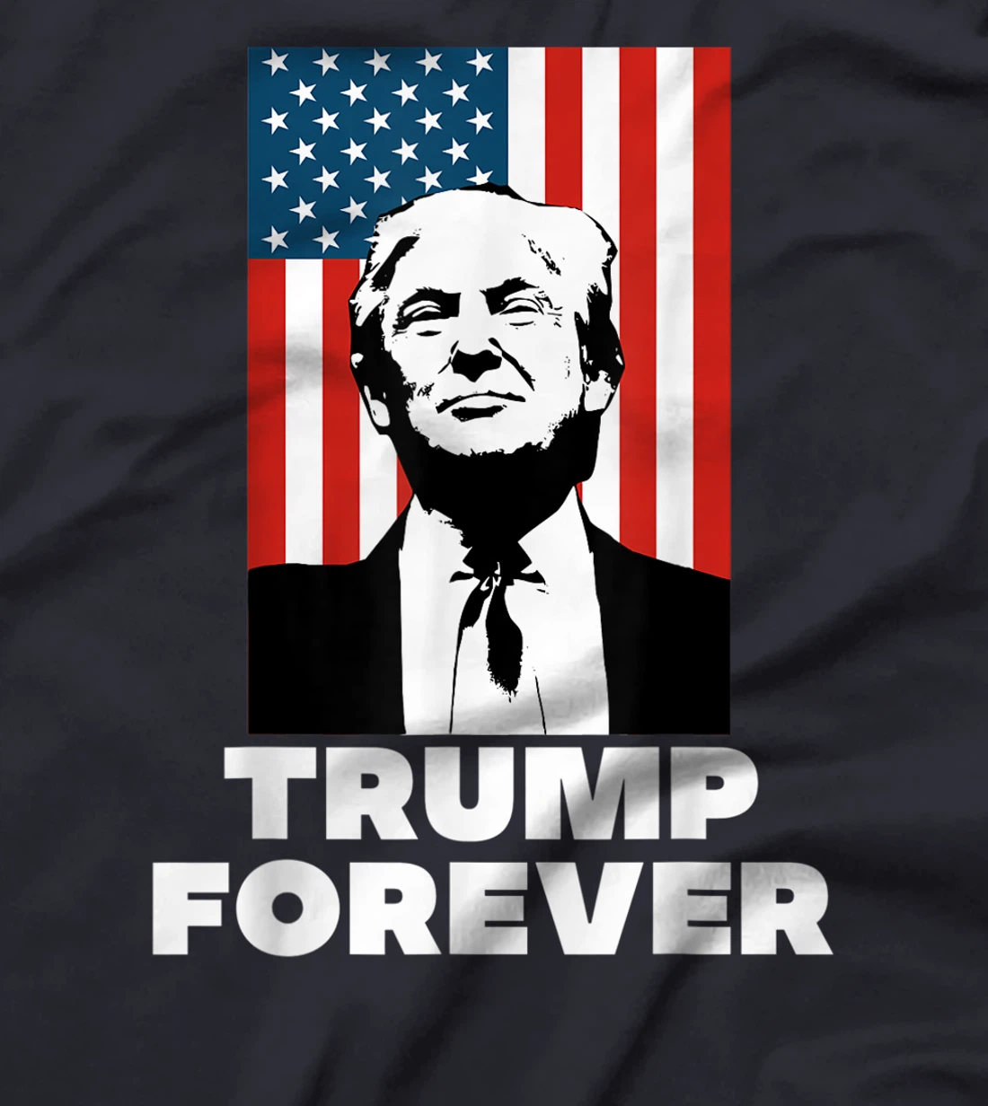 Trump Forever Love President Donald J Wins 45 Supporter Gift T-Shirt