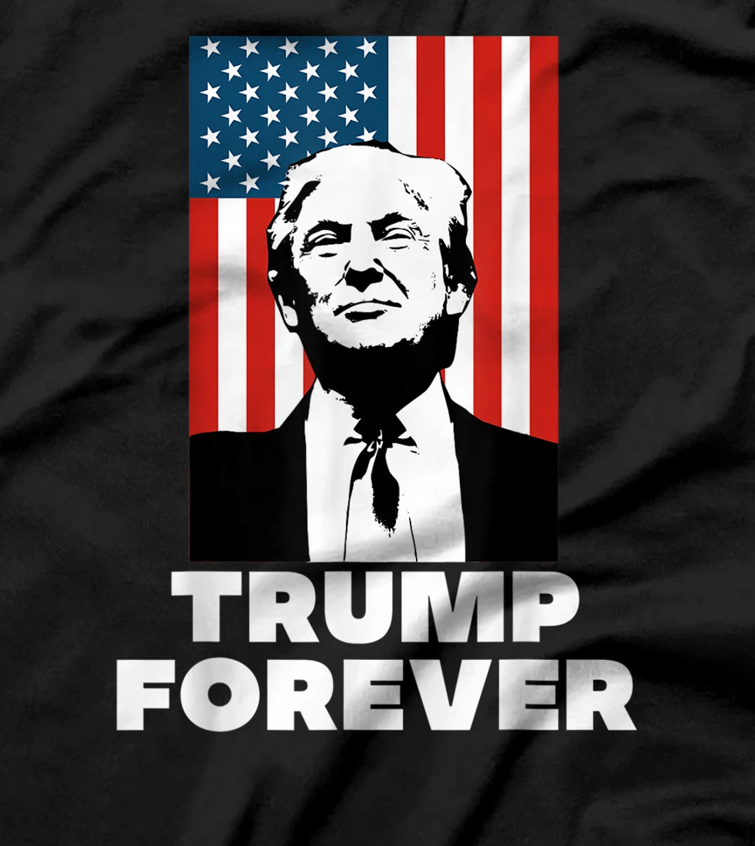 Trump Forever Love President Donald J Wins 45 Supporter Gift T-Shirt