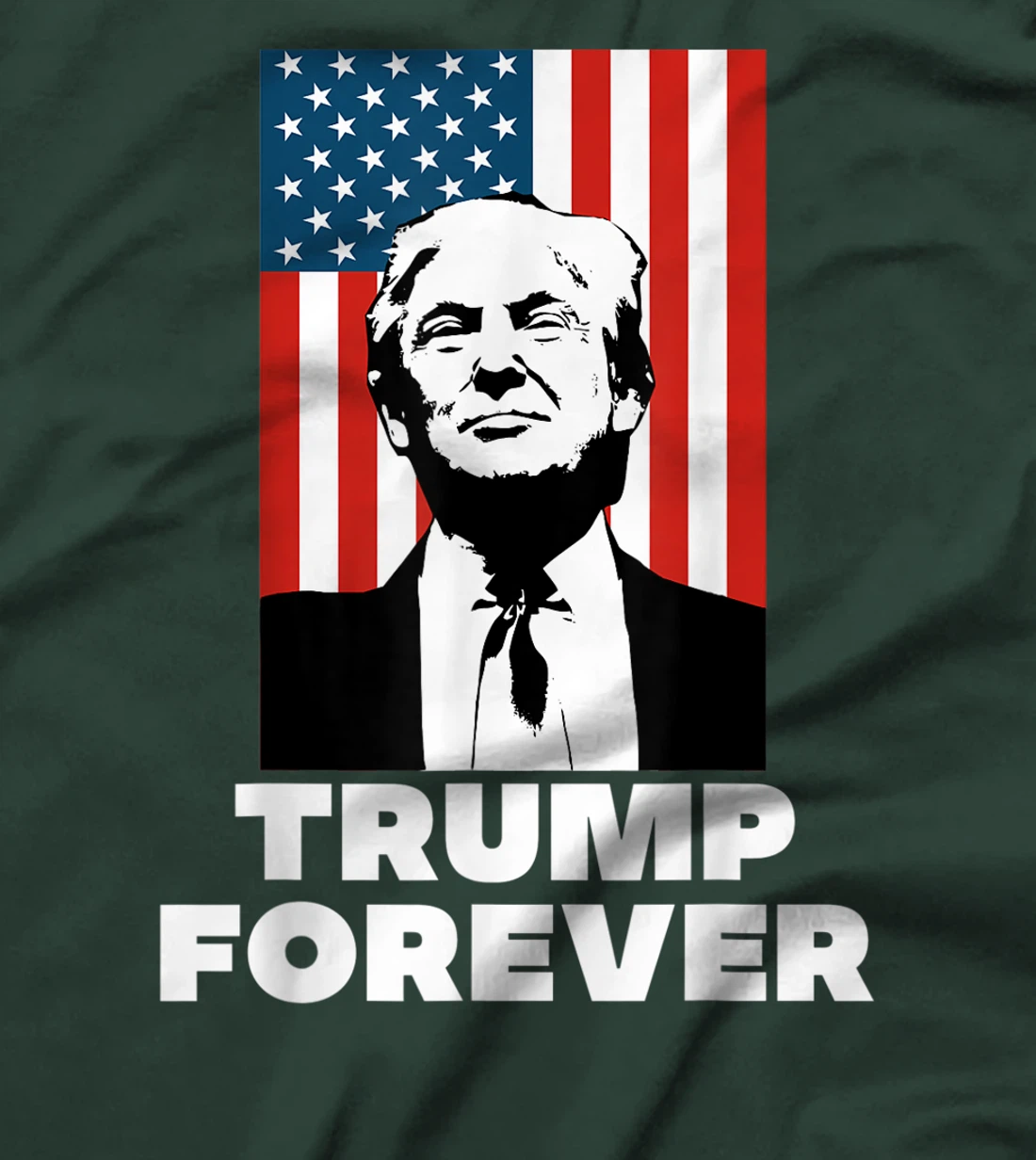 Trump Forever Love President Donald J Wins 45 Supporter Gift T-Shirt