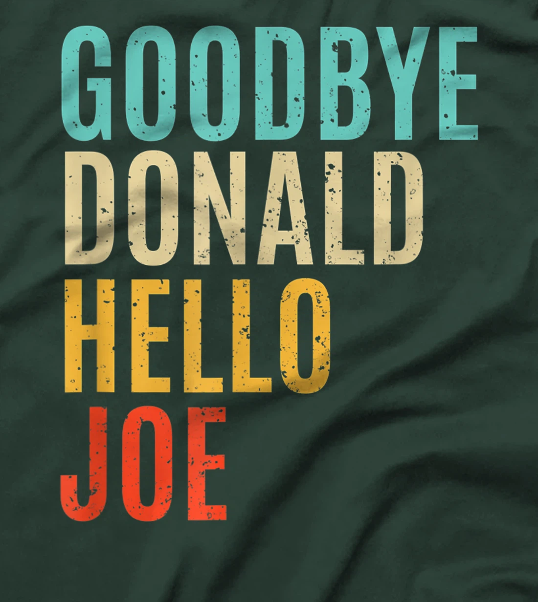 Retro Biden Won Trump Lost Election Democrat Harris Win T-Shirt