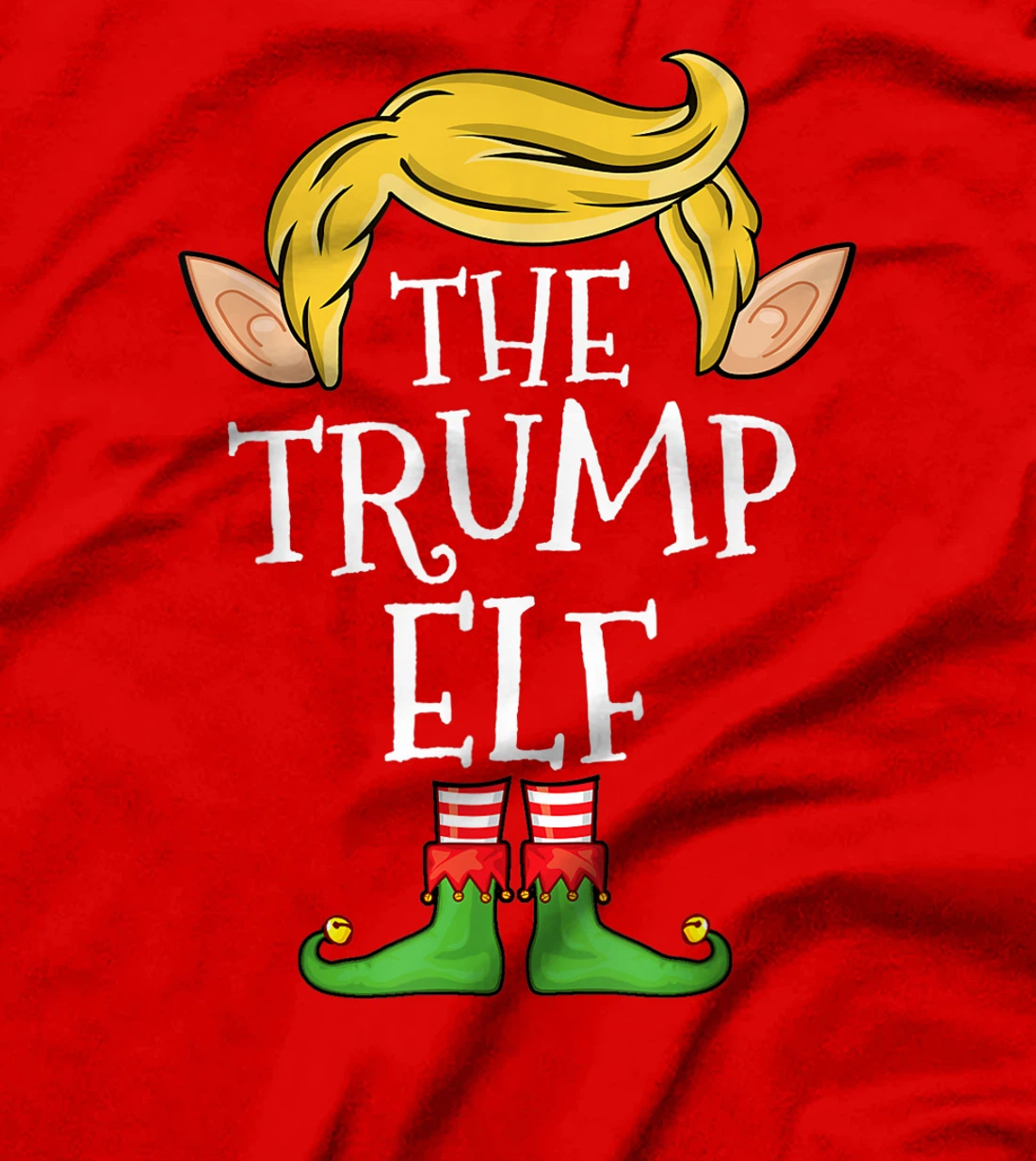 Trump Elf Family Christmas Trump Elf Sweater Matching Trump T-Shirt
