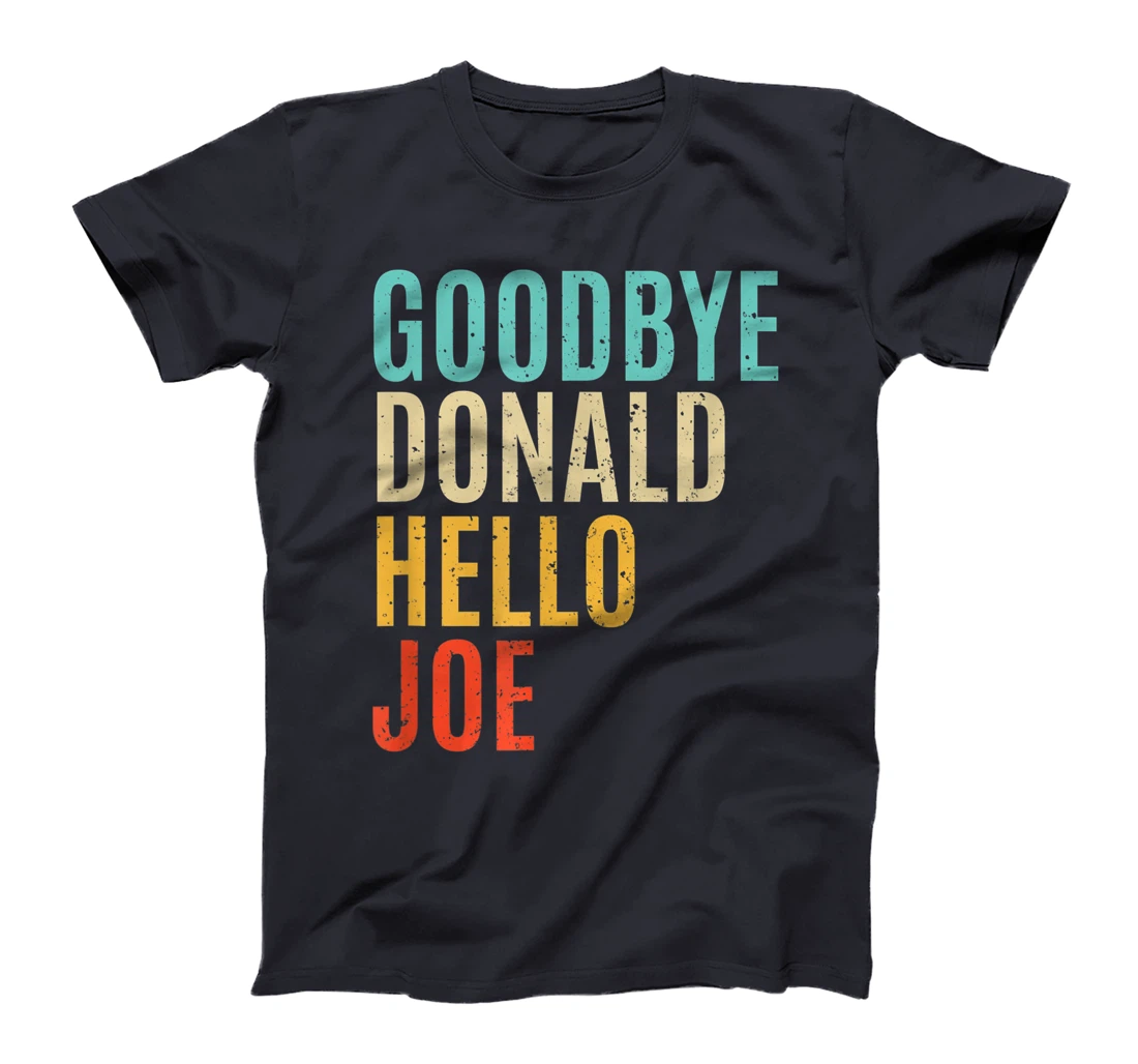 Retro Biden Won Trump Lost Election Democrat Harris Win T-Shirt