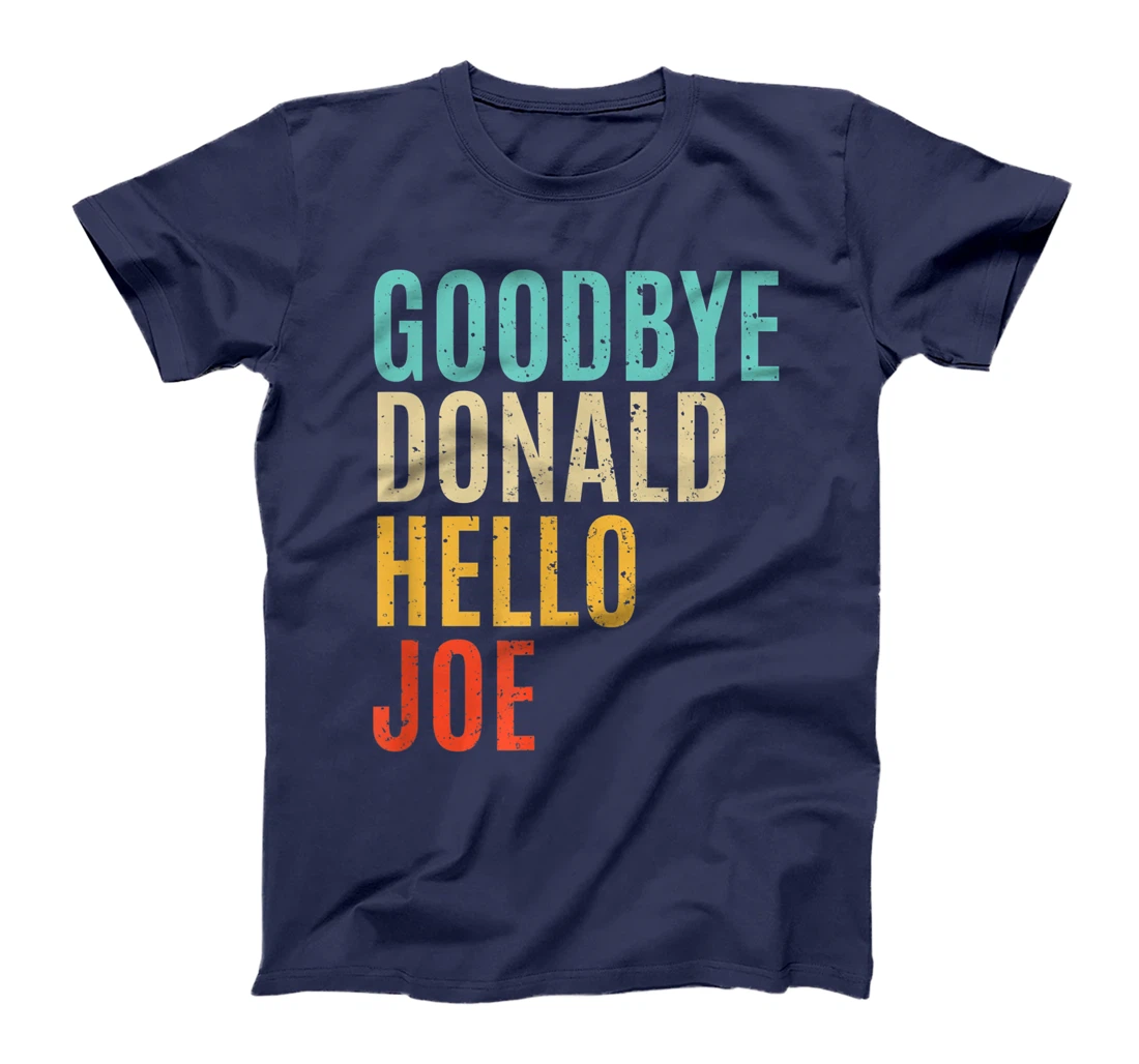 Retro Biden Won Trump Lost Election Democrat Harris Win T-Shirt