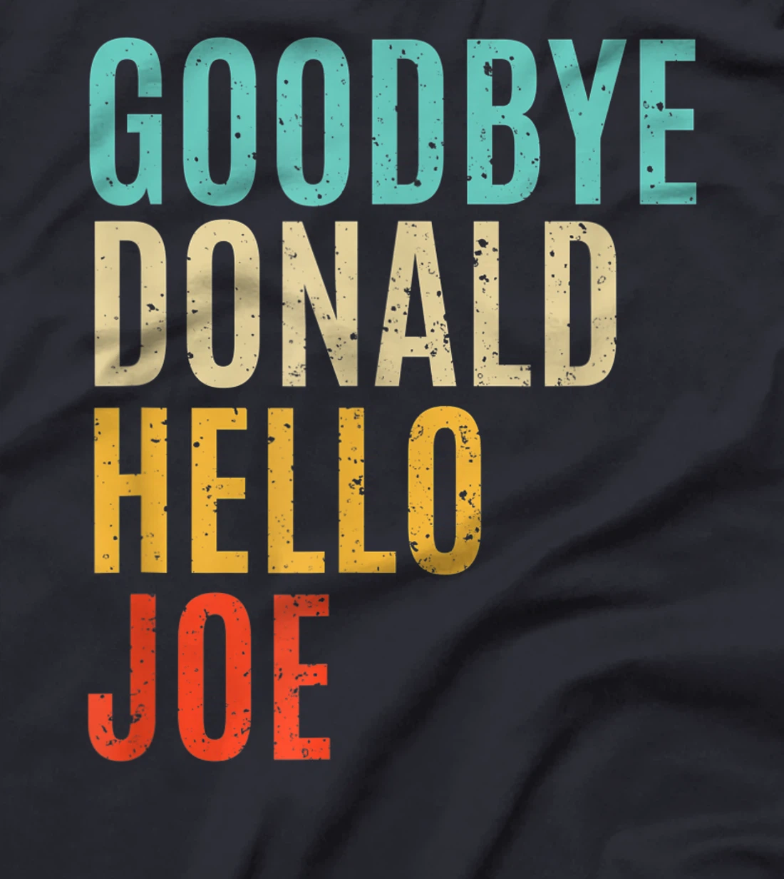 Retro Biden Won Trump Lost Election Democrat Harris Win T-Shirt