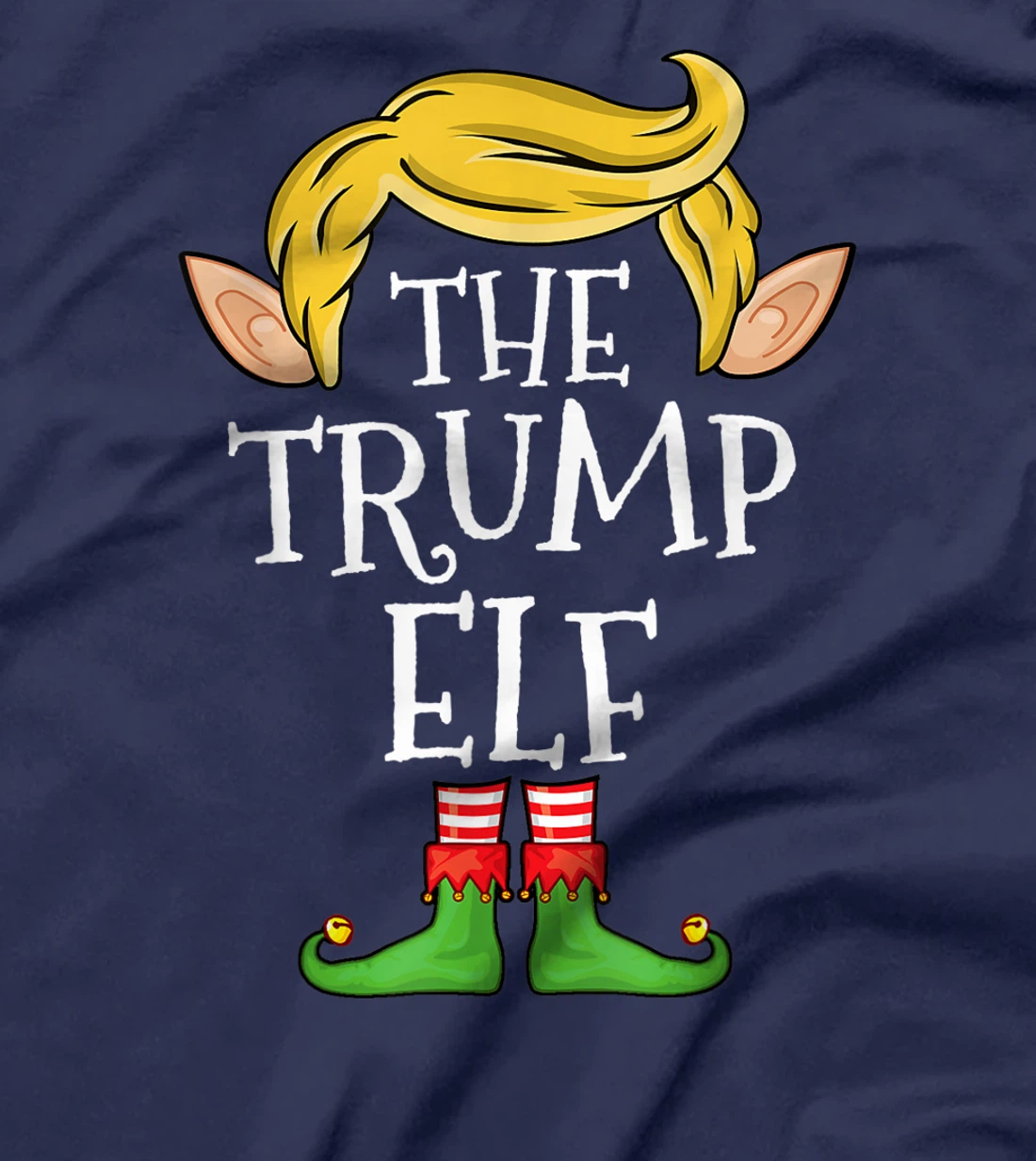 Trump Elf Family Christmas Trump Elf Sweater Matching Trump T-Shirt