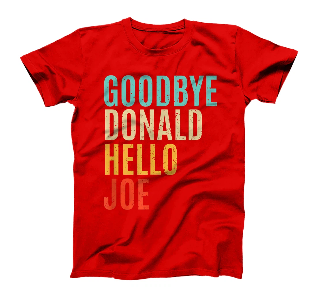 Retro Biden Won Trump Lost Election Democrat Harris Win T-Shirt