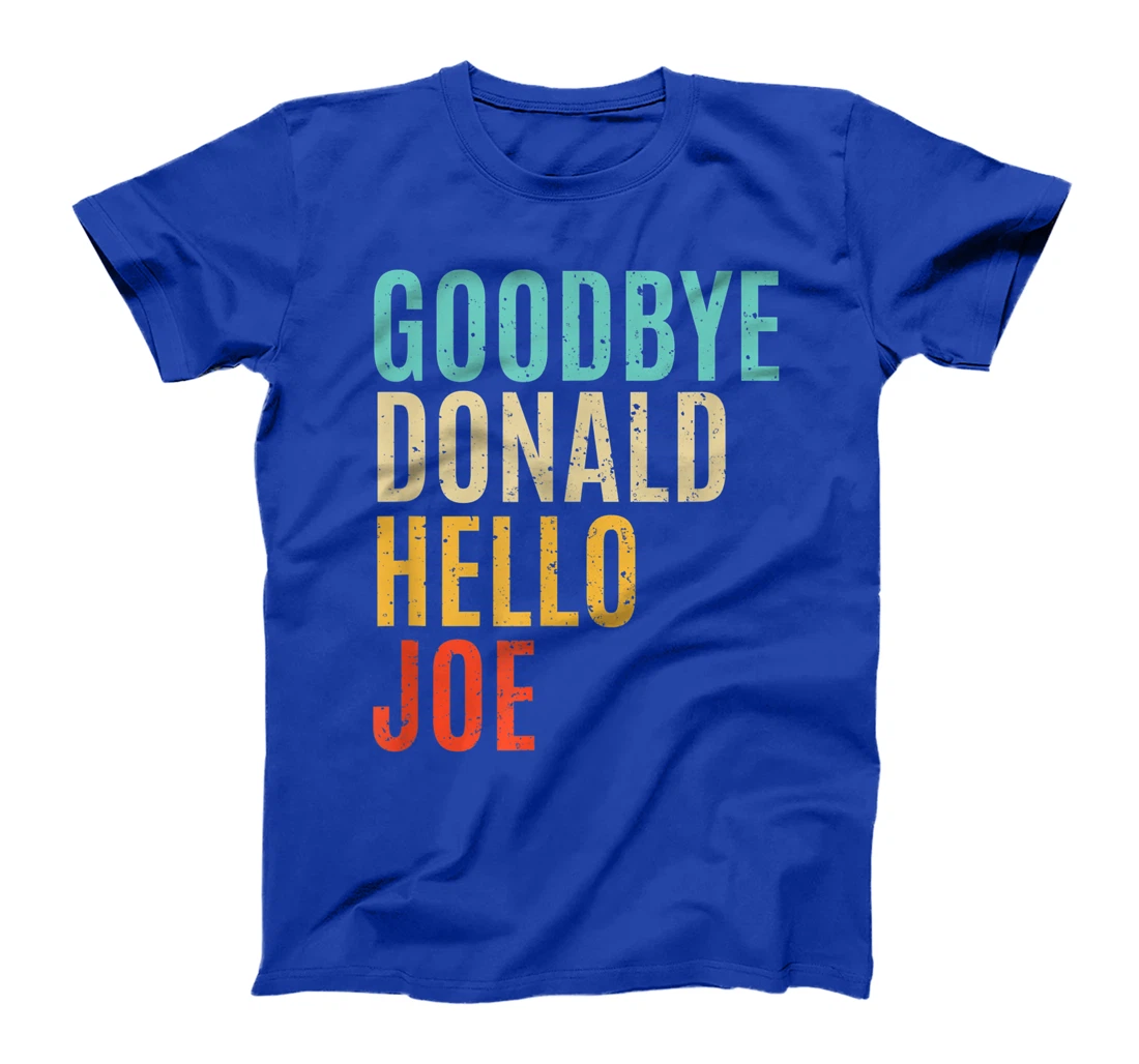 Retro Biden Won Trump Lost Election Democrat Harris Win T-Shirt