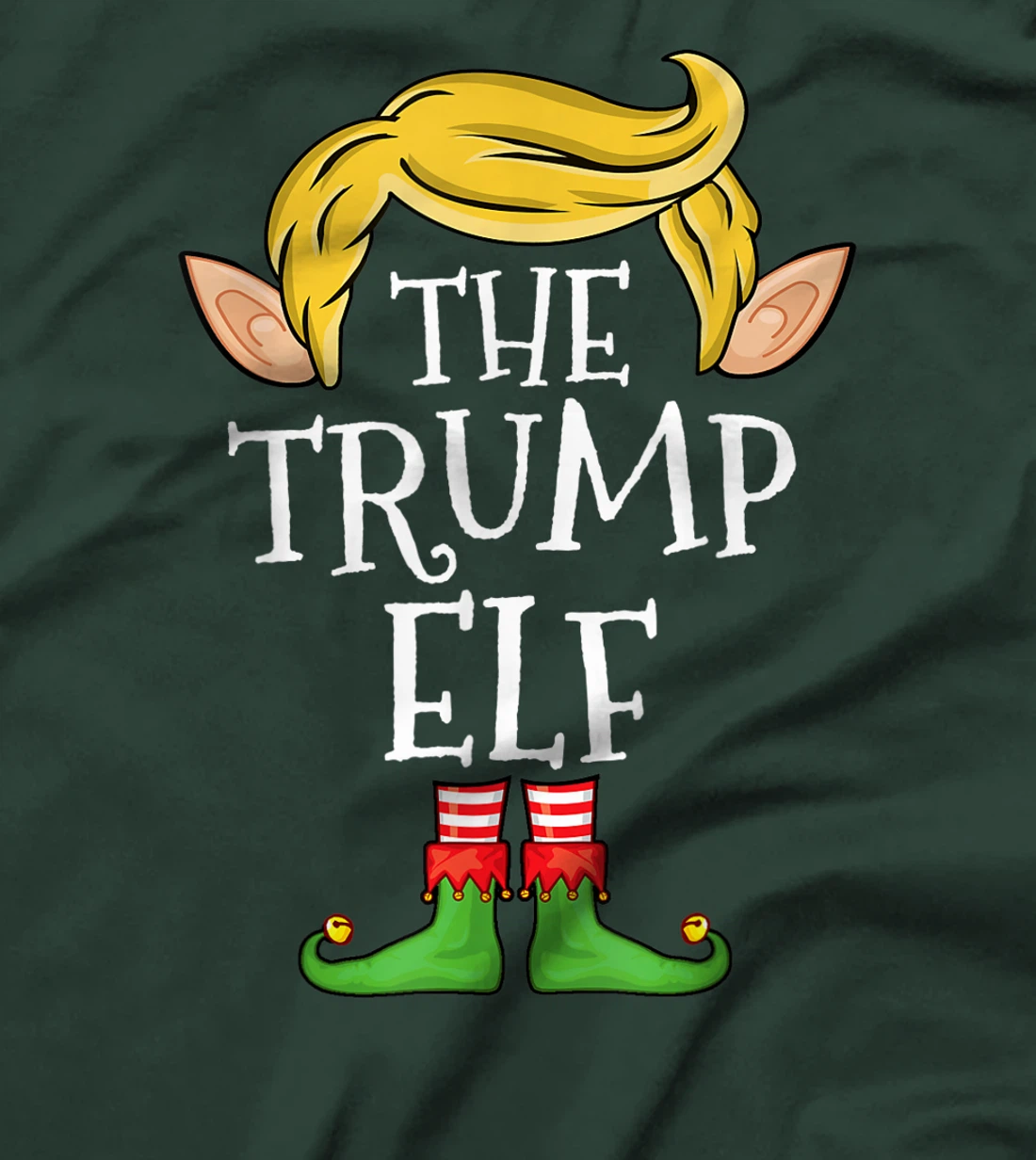 Trump Elf Family Christmas Trump Elf Sweater Matching Trump T-Shirt