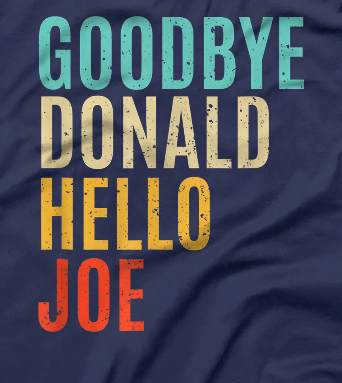 Retro Biden Won Trump Lost Election Democrat Harris Win T-Shirt