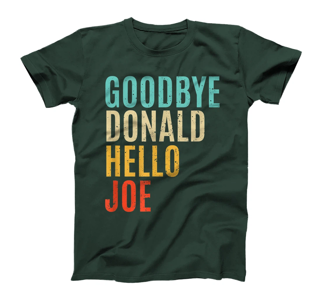 Retro Biden Won Trump Lost Election Democrat Harris Win T-Shirt