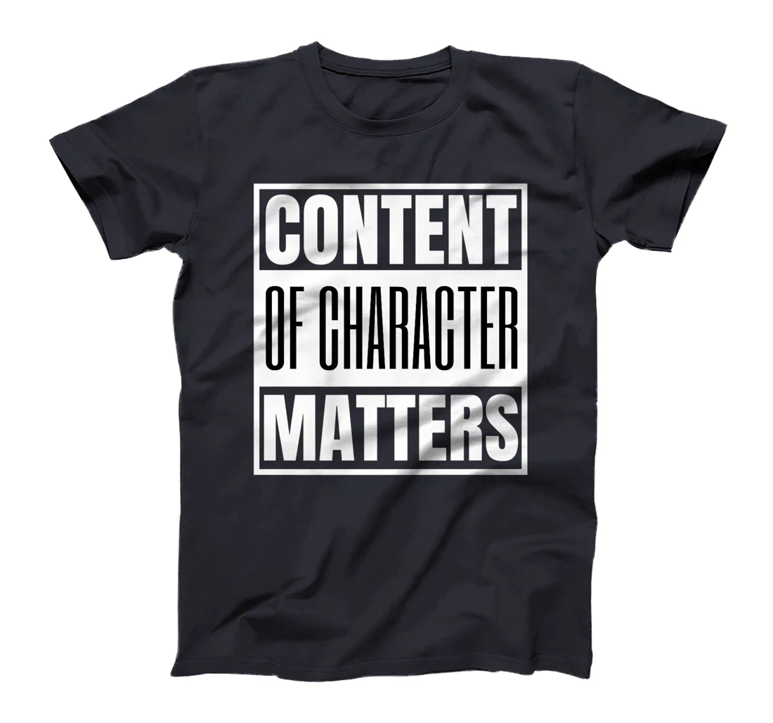Content of Character Matters Conservative Trump Uncle Tom Premium T-Shirt