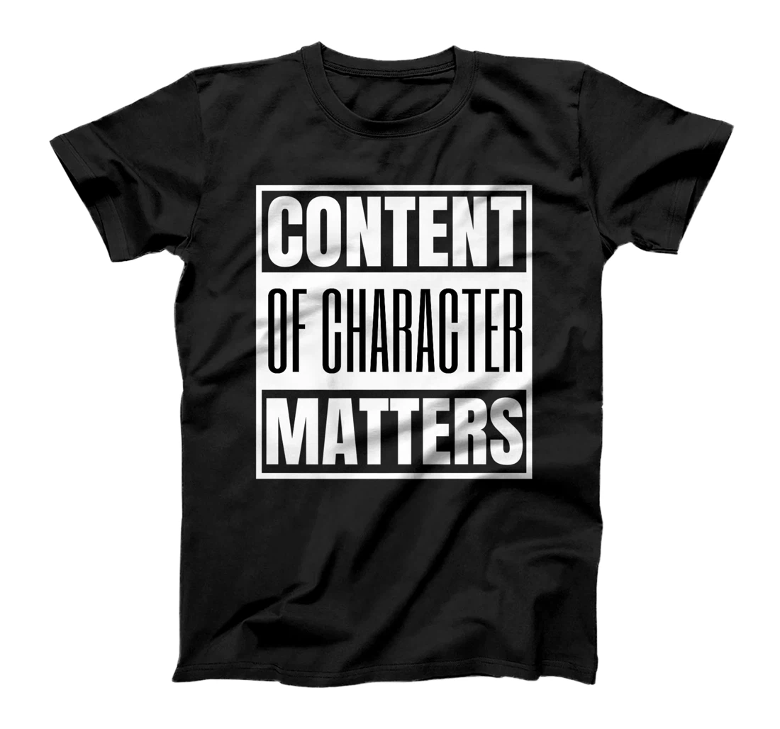 Content of Character Matters Conservative Trump Uncle Tom Premium T-Shirt