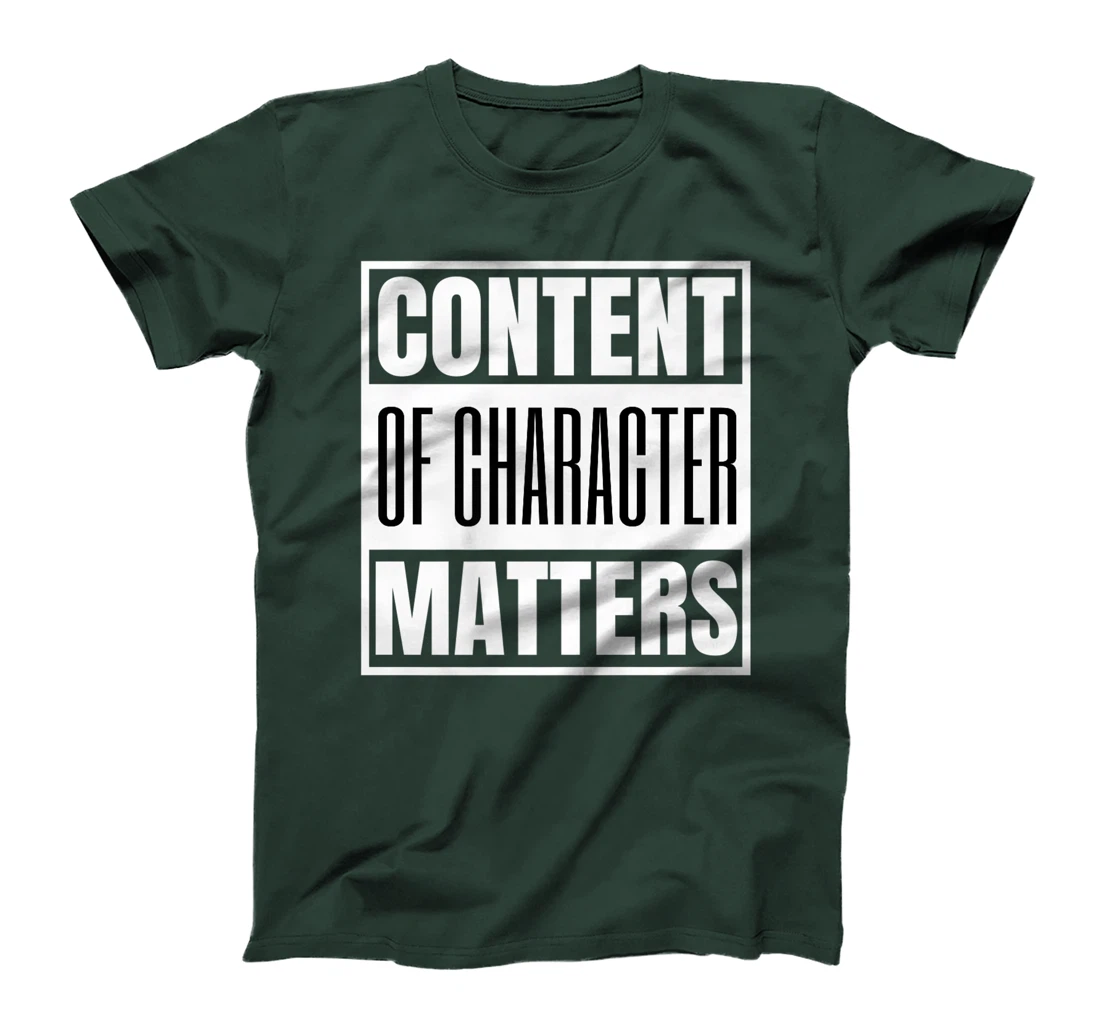 Content of Character Matters Conservative Trump Uncle Tom Premium T-Shirt