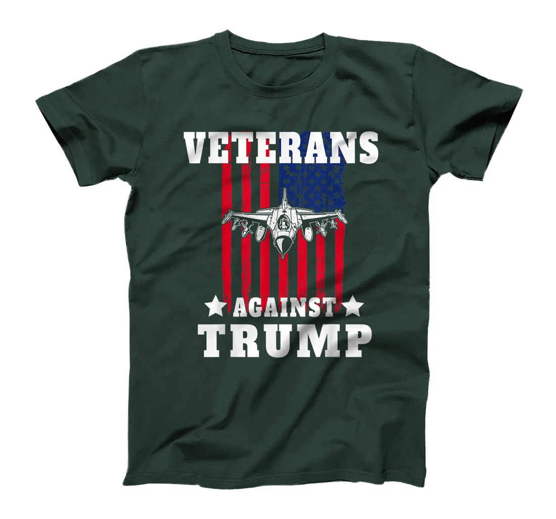 Veterans Against Trump Anti Trump Military Gifts T-Shirt