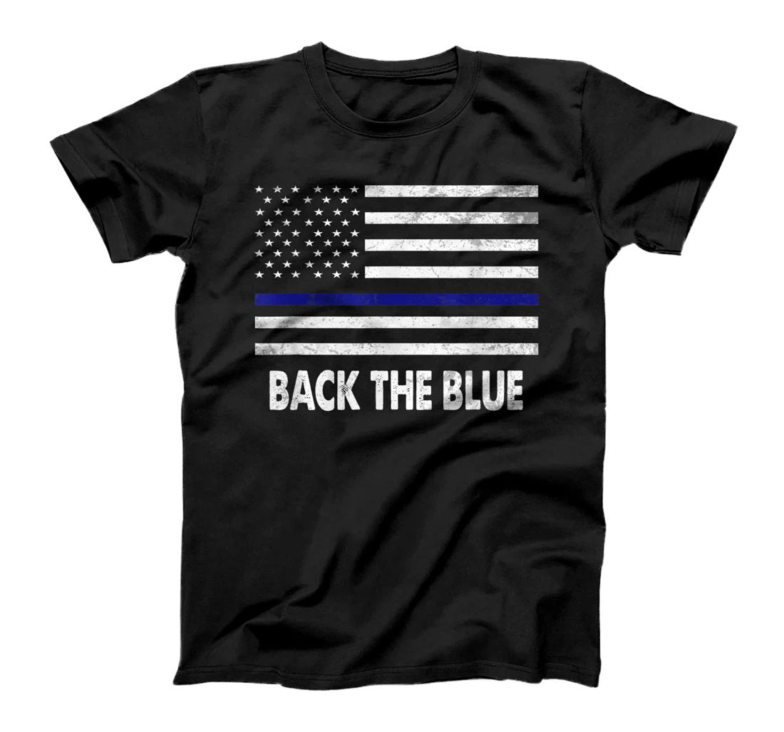 Back The Blue Shirt Pro-Trump Thin Blue Line Lives Matters T-Shirt