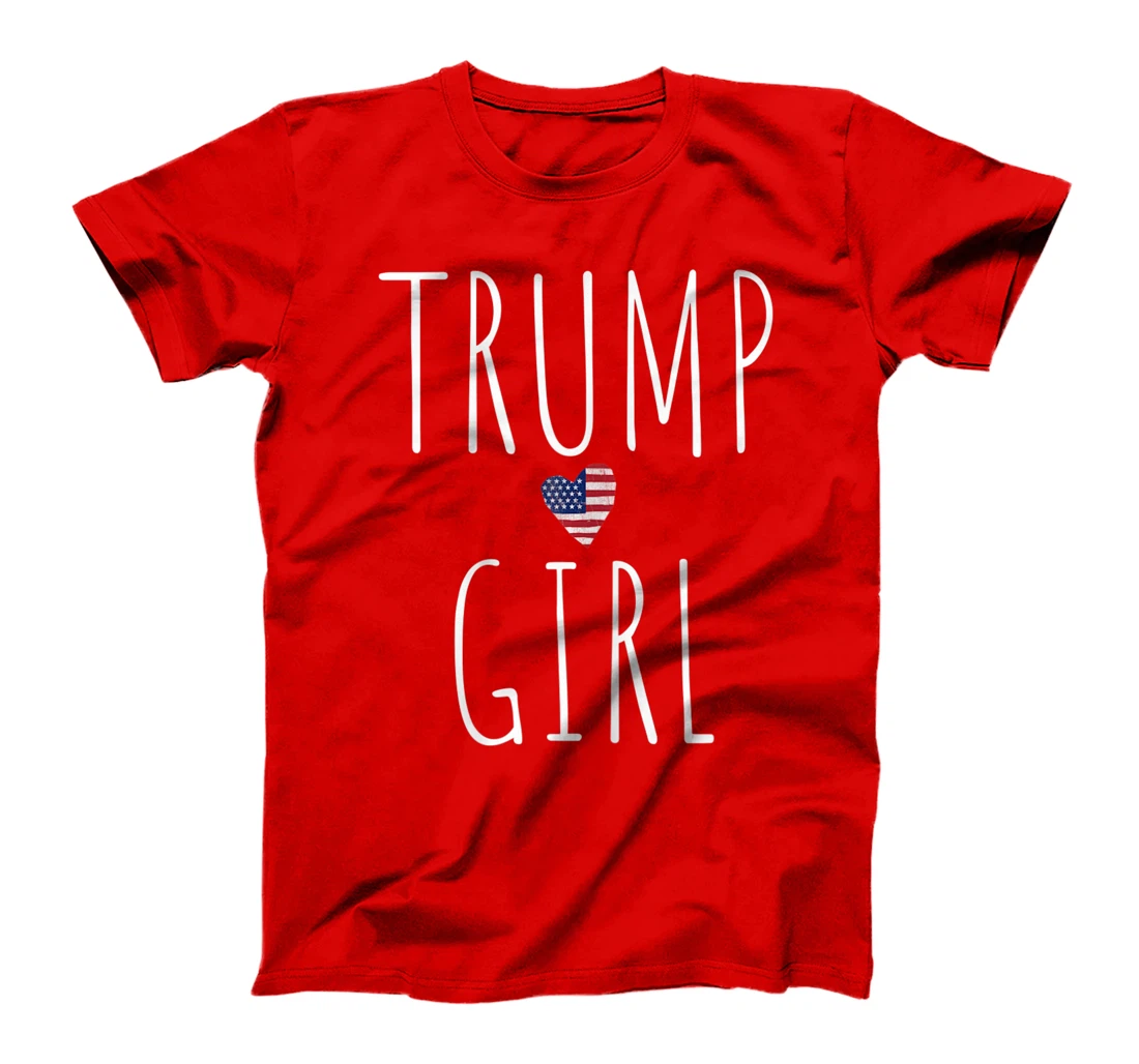 Womens Trump Girl Women Unite for Donald Trump for President T-Shirt