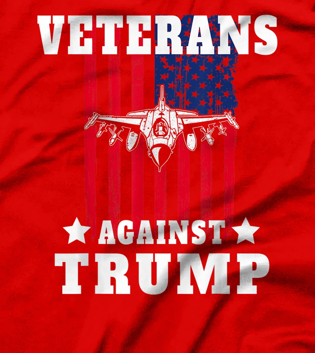 Veterans Against Trump Anti Trump Military Gifts T-Shirt