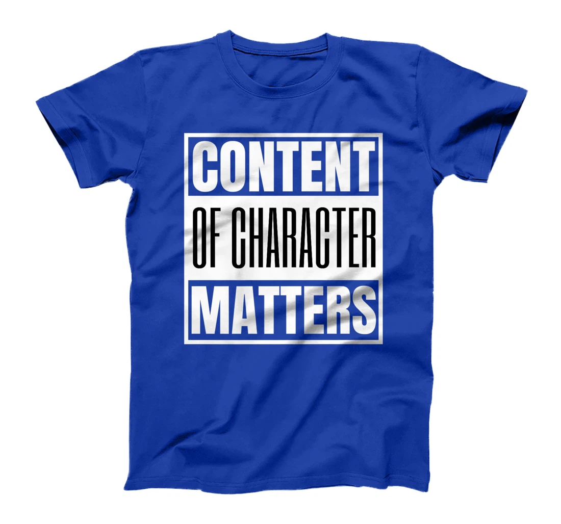 Content of Character Matters Conservative Trump Uncle Tom Premium T-Shirt