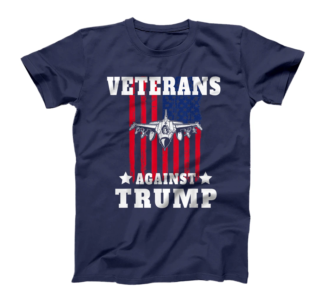 Veterans Against Trump Anti Trump Military Gifts T-Shirt