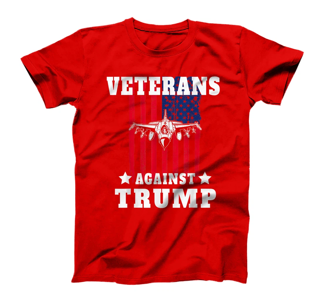 Veterans Against Trump Anti Trump Military Gifts T-Shirt