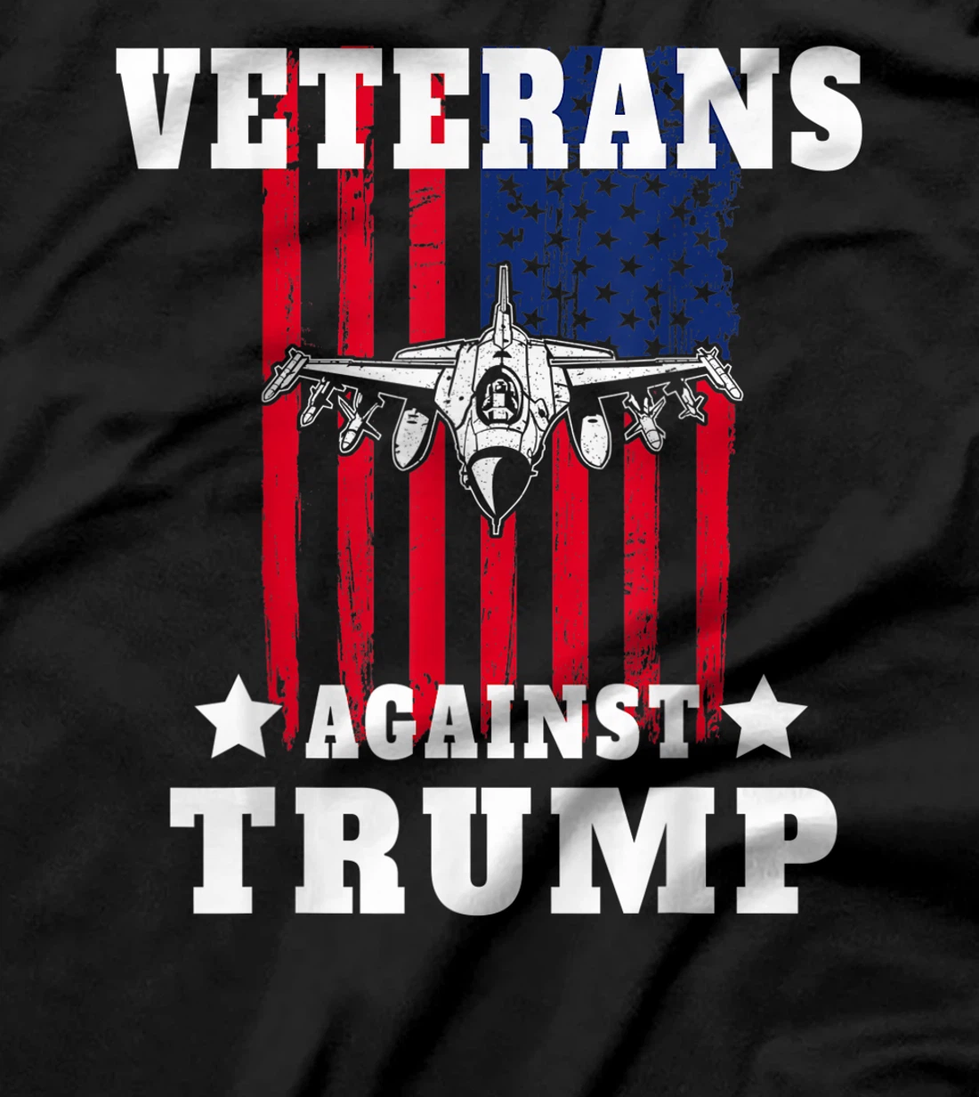 Veterans Against Trump Anti Trump Military Gifts T-Shirt