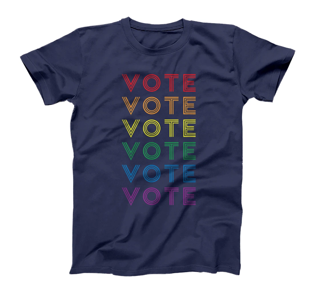 Trump or Biden LQBTQ Pride VOTE T-Shirt