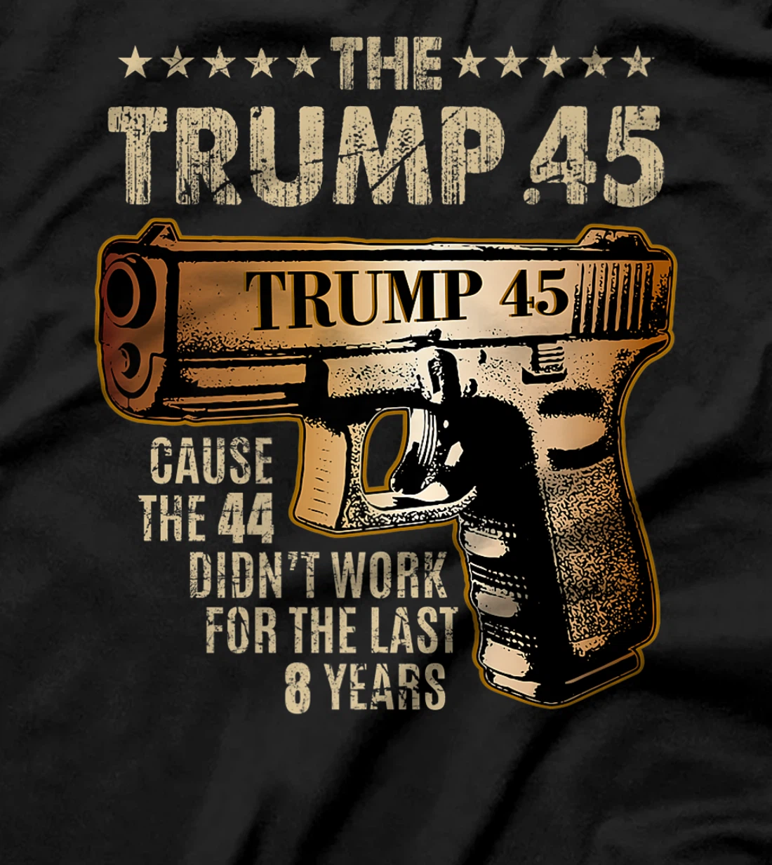Trump 45 Greater Than 44 Gun Rights 2nd Amendment USA Elect Premium T-Shirt