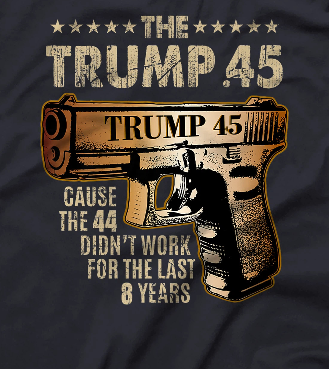 Trump 45 Greater Than 44 Gun Rights 2nd Amendment USA Elect Premium T-Shirt