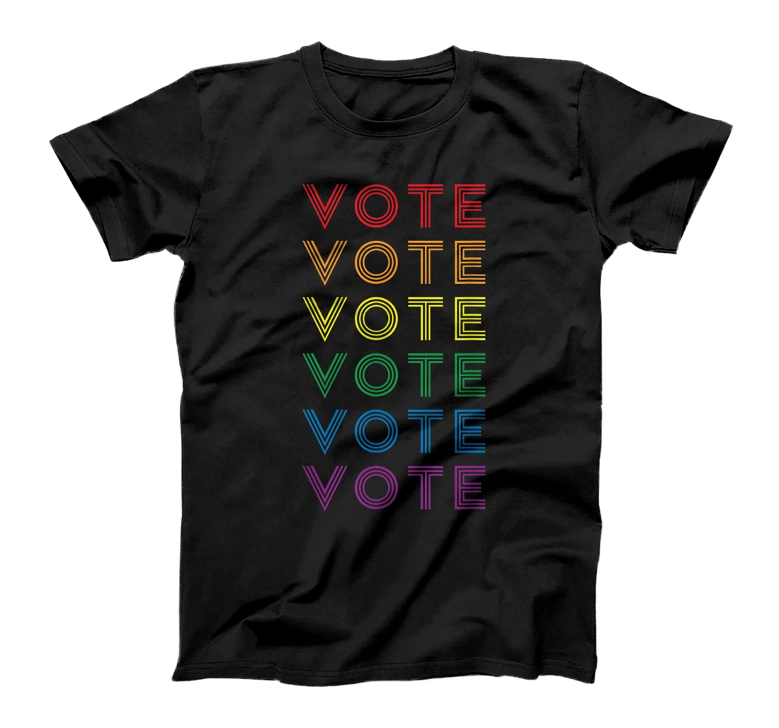 Trump or Biden LQBTQ Pride VOTE T-Shirt