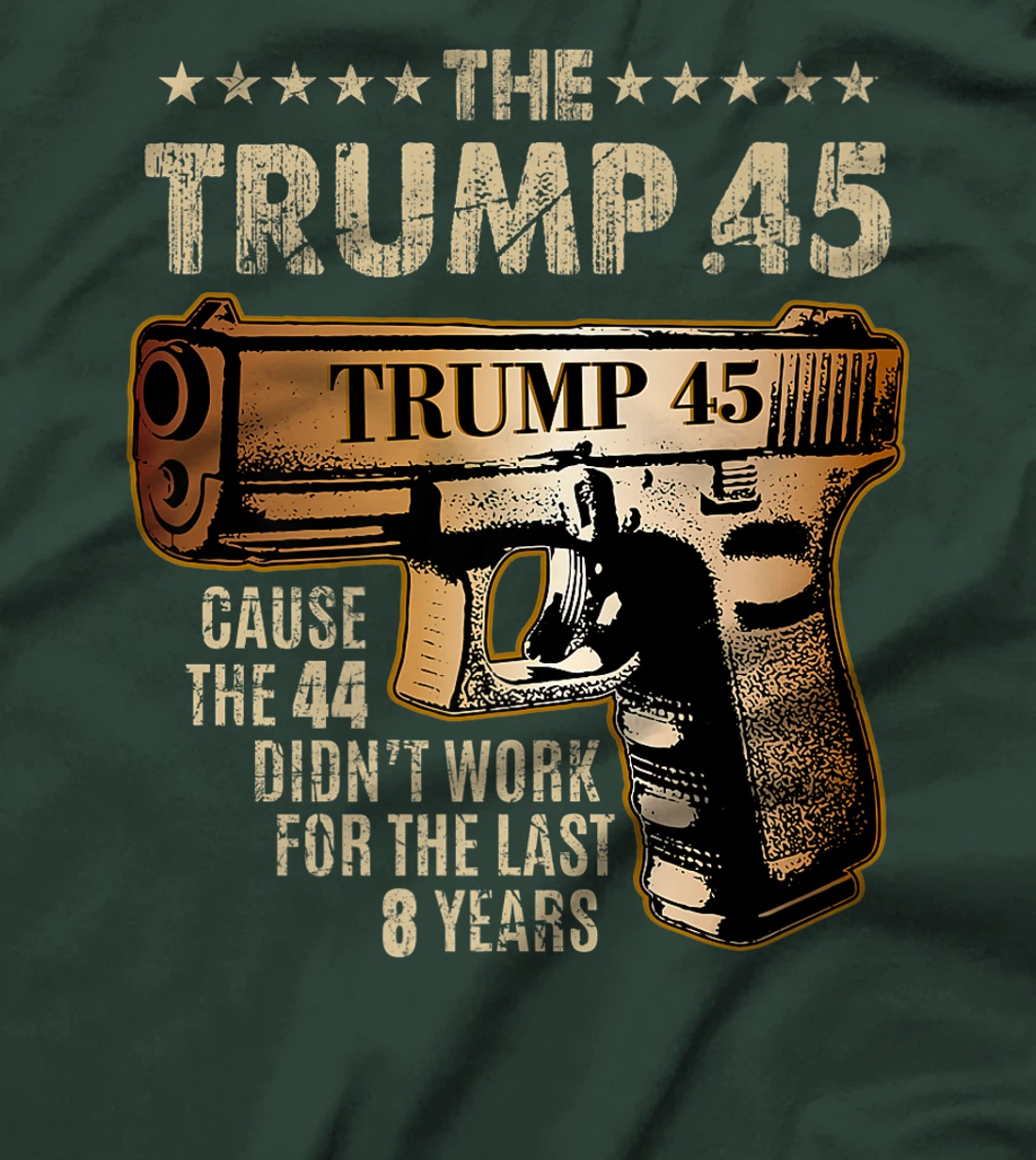 Trump 45 Greater Than 44 Gun Rights 2nd Amendment USA Elect Premium T-Shirt