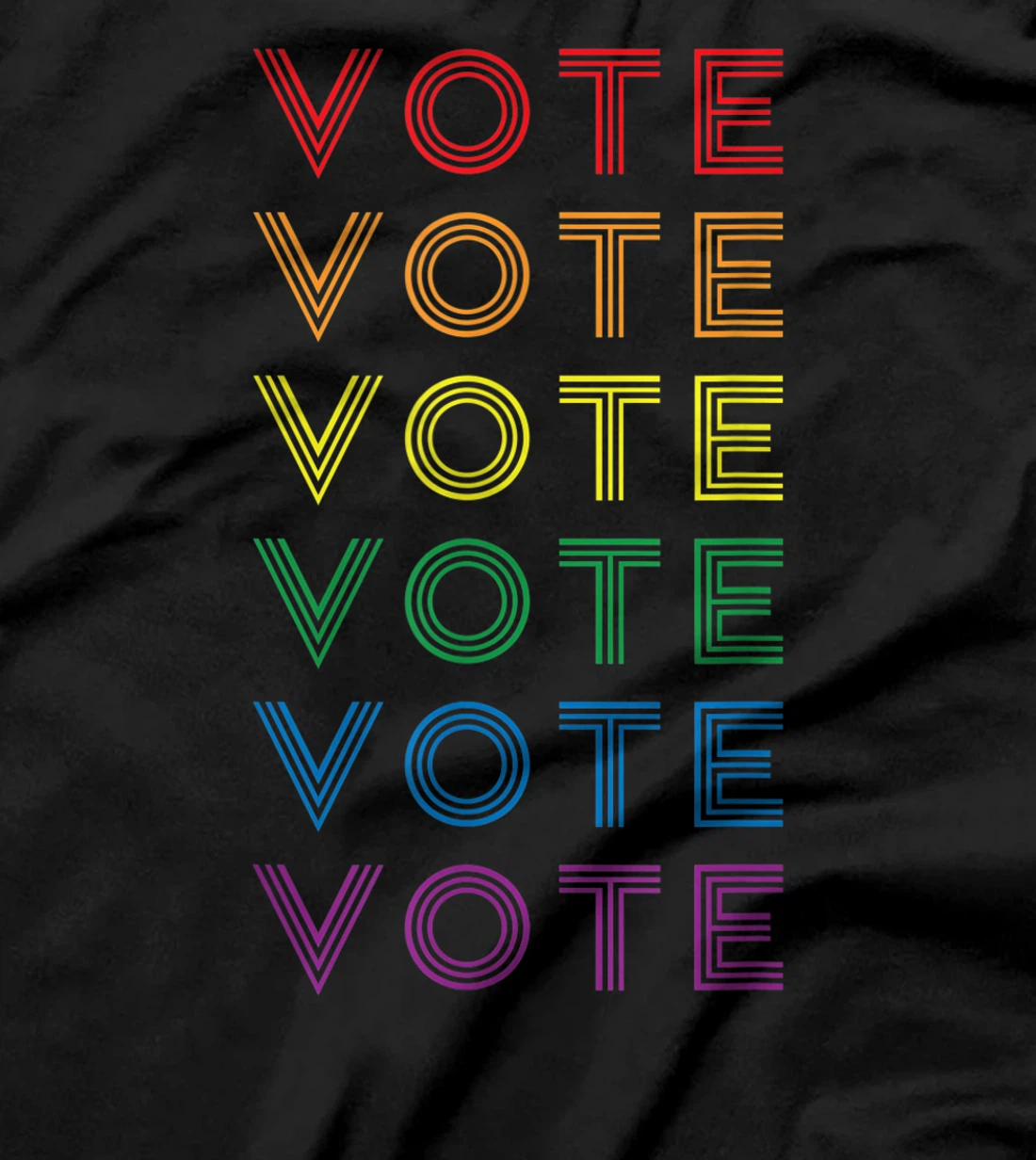 Trump or Biden LQBTQ Pride VOTE T-Shirt