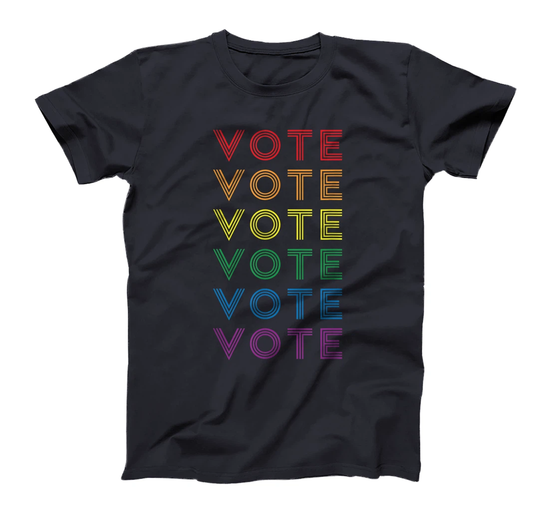 Trump or Biden LQBTQ Pride VOTE T-Shirt