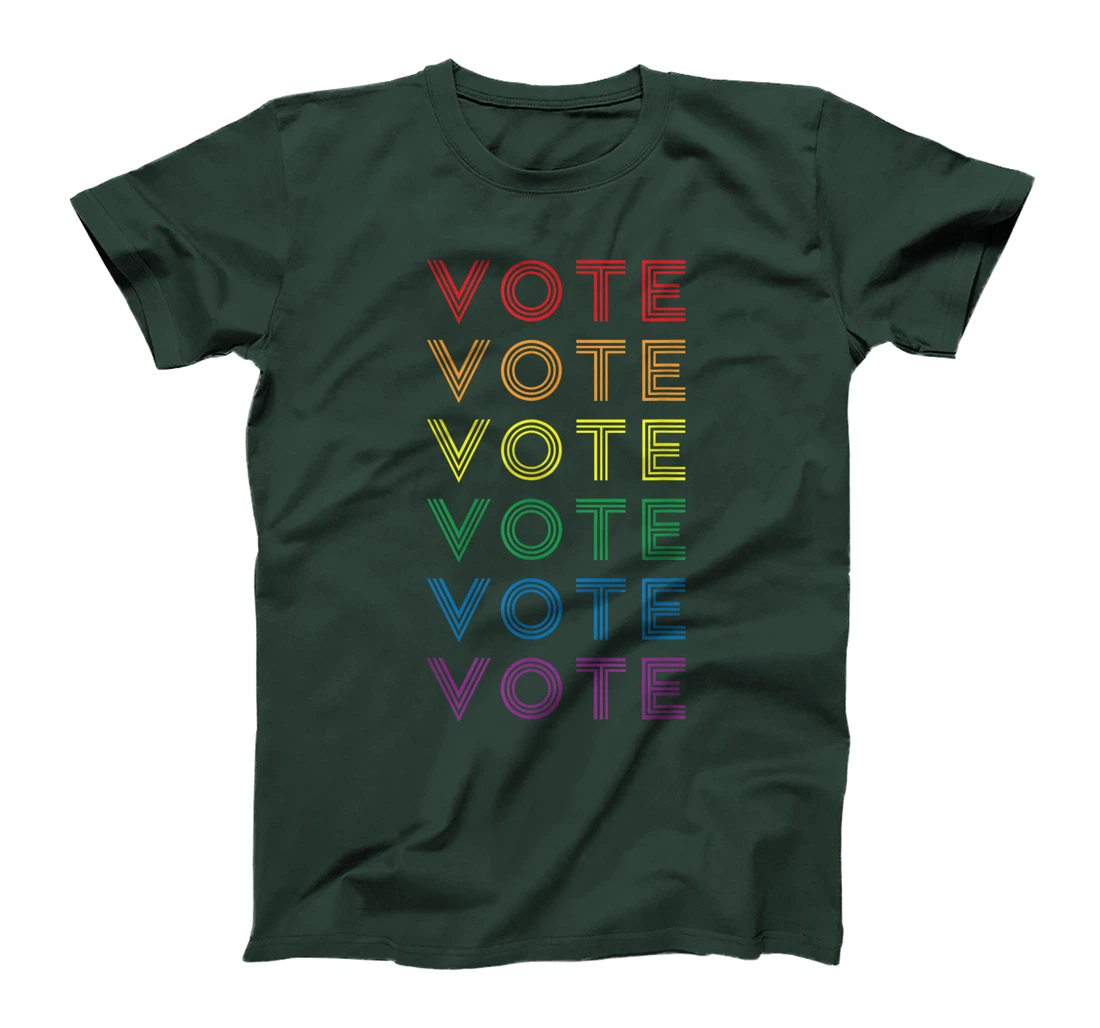Trump or Biden LQBTQ Pride VOTE T-Shirt