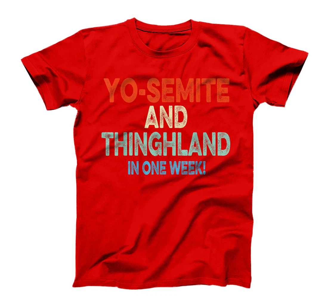 Yo-Semite And Thighland Anti Trump Vote Detergent,8645 Shirt T-Shirt
