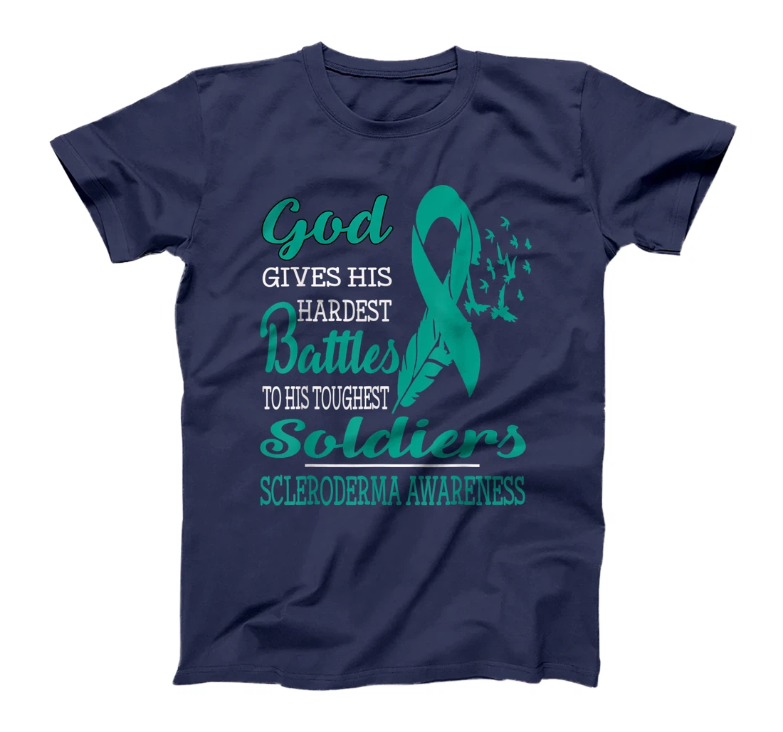 GOD'S HARDEST SOLDIERS- SCLERODERMA AWARENESS T-Shirt
