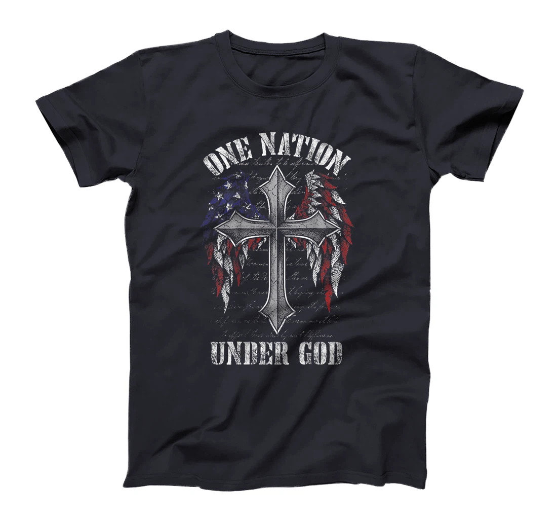 One Nation Under God (on back) T-Shirt